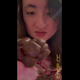 Emi squats on a toilet facing the camera and pisses and shits at the same time, catching her turds in her hand. She shows off the pile on the counter and plays with it up close. Vertical format video. Over 8 minutes.
